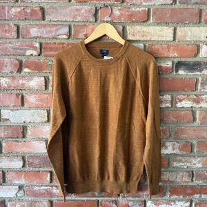 J. Crew Men's Tan Crewneck Sweater